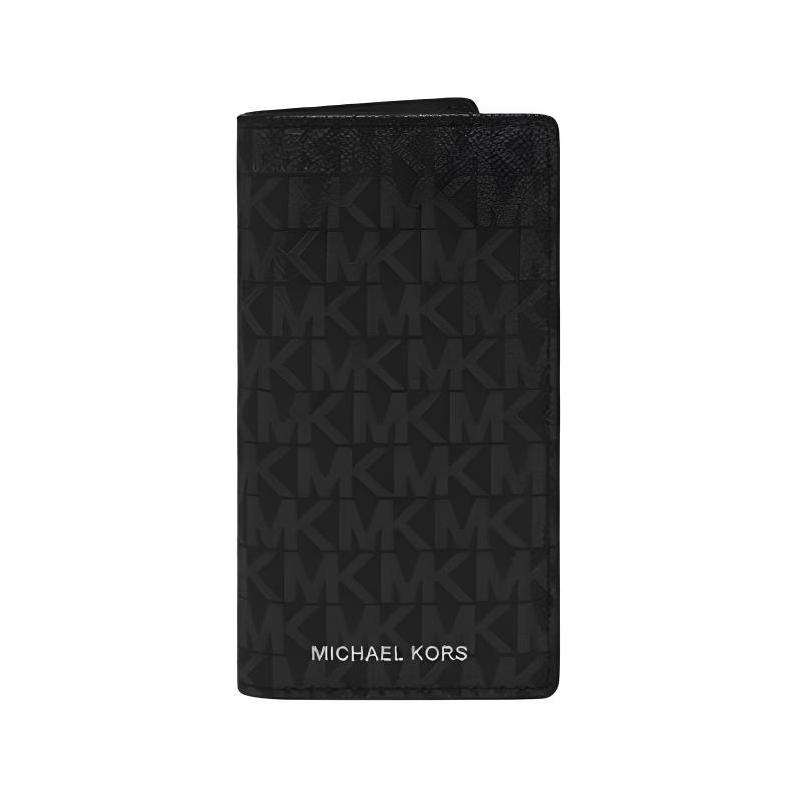 MICHAEL KORS COOPER COOPER presbyopia printed folding artificial leather card holder regular men s black чёрный