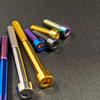 4/10pcs Titanium Bolt M5 M6 DIY Screw for Bike MTB / Road Bicycle, Length 12 16 18 20 23 25 30 35 40 45 50 55 60mm