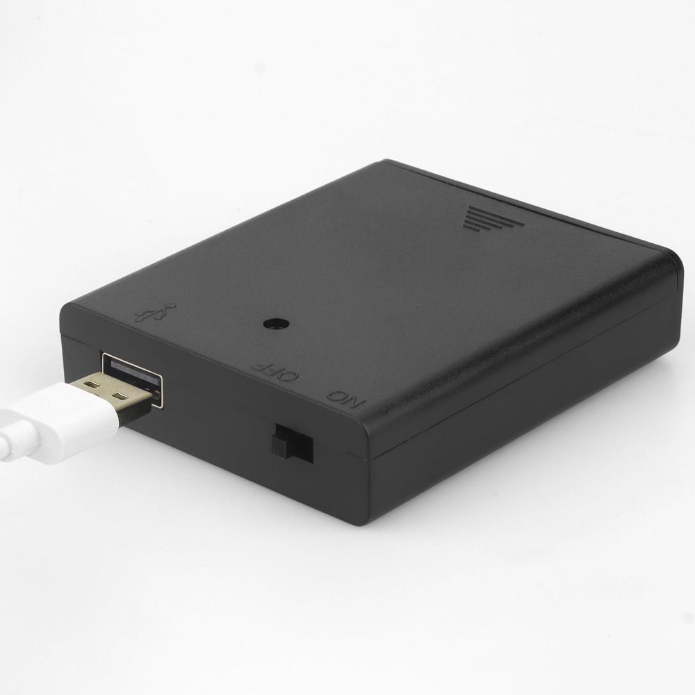 Long Lasting USB Battery Pack AA  Battery LED Lights Adapter Power Supply  Party Decorations
