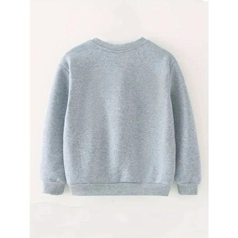 Kids Sweatshirt, Casual Pullover Tops, Kids Clothing for Autumn/Winter