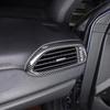 Kohlefaser Front Beidseitig Luftauslass Lüftungsgitter Abdeckung Zierleiste Für Hyundai I30/I30 N 2017-2026 Auto Tuning Zubehör LHD