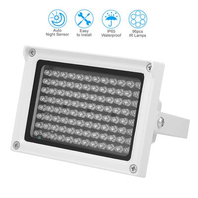 Illuminateur infrarouge à 96 LED de haute qualité et durable, lampes infrarouges à vision nocturne, pour extérieur, étanche, pour caméra de sécurité CCTV