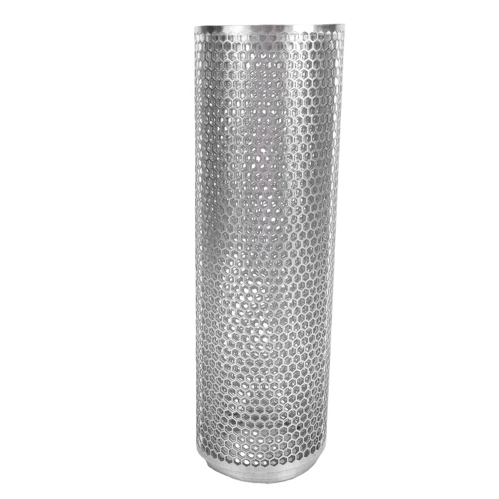 Autokühlergrill Gitter Wabenstruktur 40x13 Zoll Silberfarbe Aluminiumlegierung Auto Frontstoßstange Kühlergrill Gitter