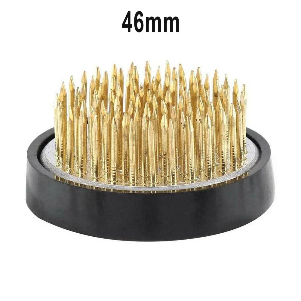 1 st rund blomsterfiskhållare Ikebana Kenzan Blomsterkonst Fixerat arrangeringsverktyg Heminredning Vardagsrum Blommig insats Arrangement