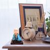 Solar Shake Head Monk Car Decoration Little Buddha Monk Statue Solar Head Shaking Buddha Monk Figurine Desk Ornament Car