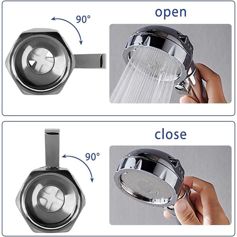 G1/2 Shower Flow Control Valve Brass Water Flow Control Valves  Handheld Shower Head
