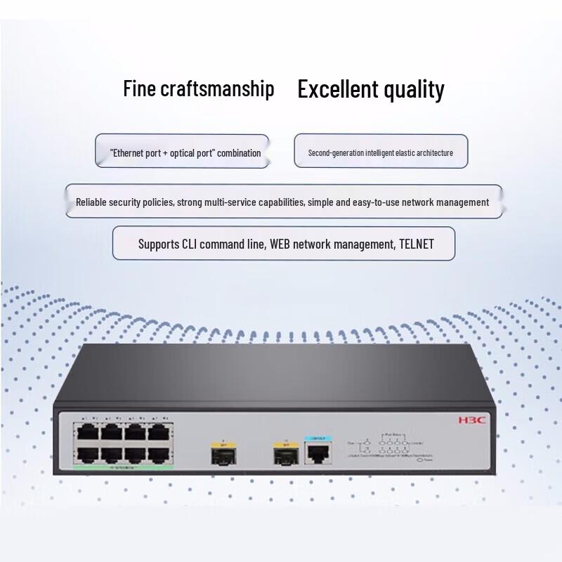 H3C S5008PV6-EI Gigabit Managed Switch