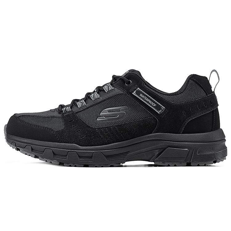 Skechers Outdoor Men Black Low Top Hiking Shoes 237386C-BBK 39.5