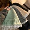 Korean Lace Knitted Fisherman Hat for Women in Autumn and Winter Sweet and Versatile Woolen Hat  Warm and Face Friendly Small Hat Trendy