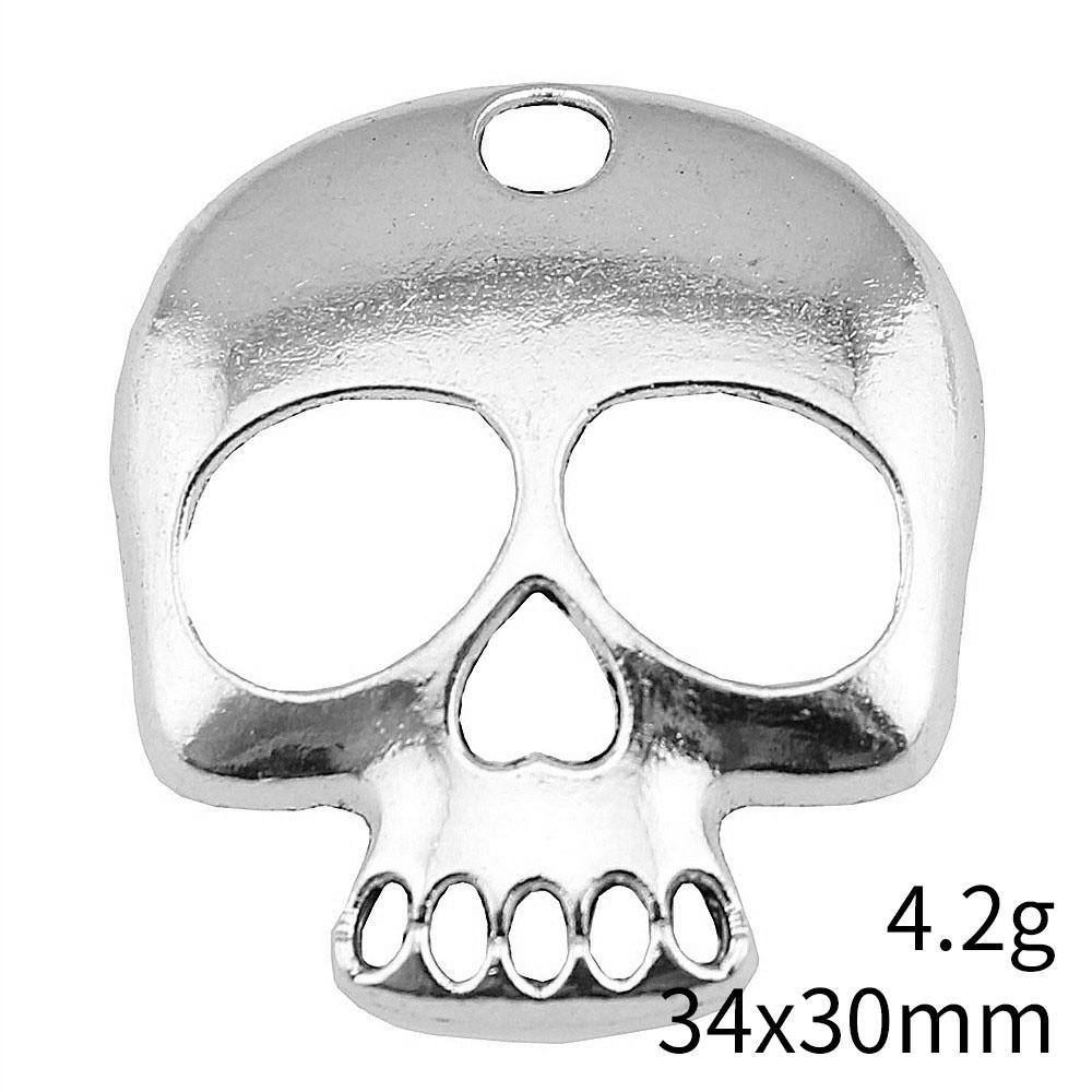 Father's Day Jewelry Creation Charms Skeleton Charms Pendant Art Supplies Man Pendant