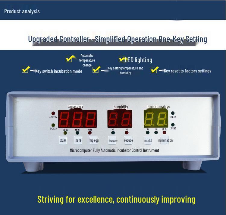 Automatic Egg Incubator for Home Use: Hatching Chickens, Ducks, Geese, and Pigeons