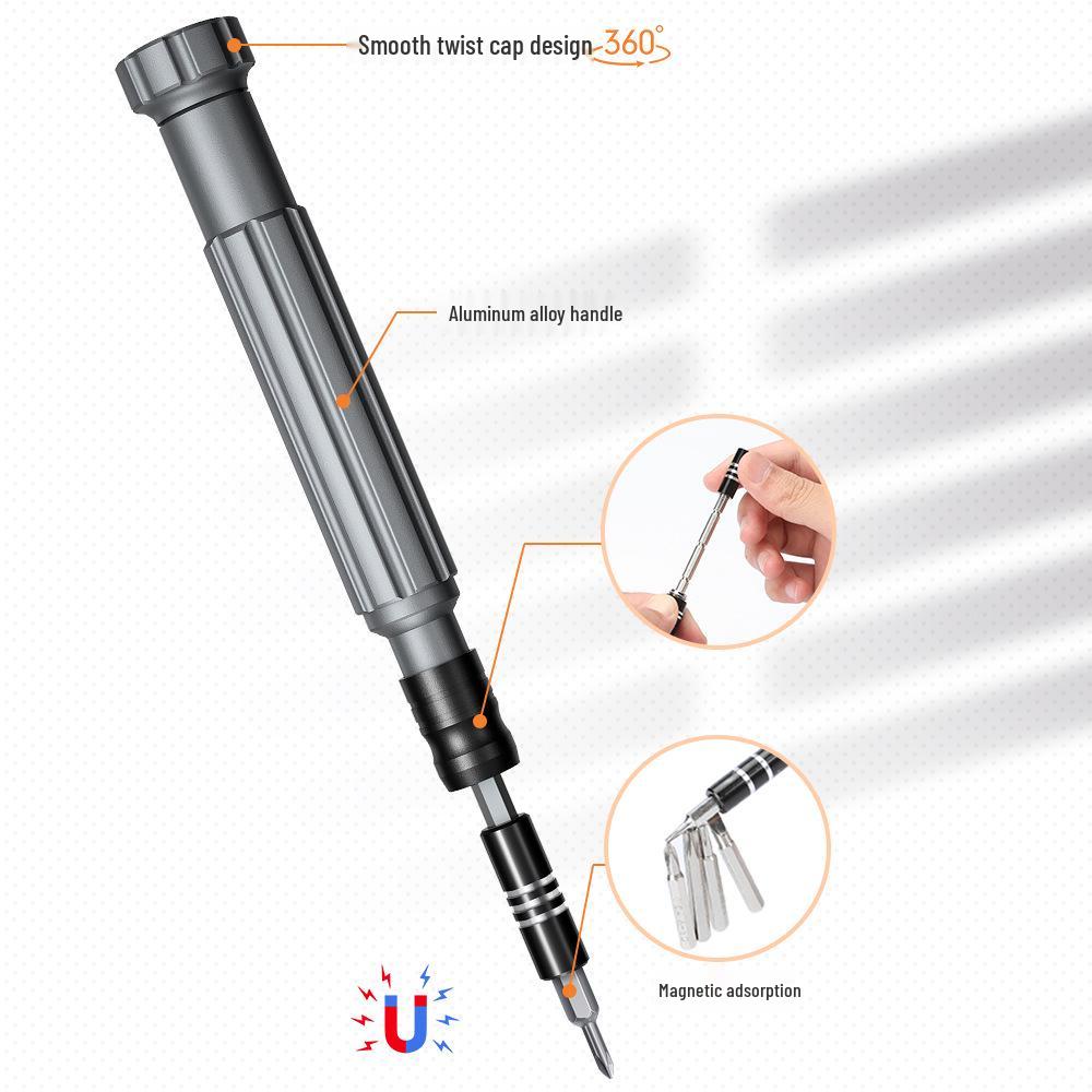 150-in-1 Precision Screwdriver Set with Aluminum Alloy Handle and S2 Steel for Mobile Phone Repair