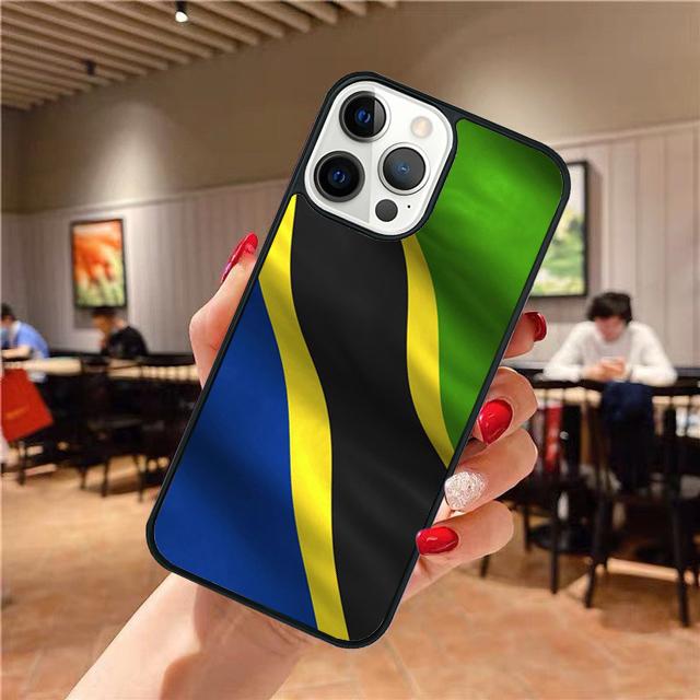 Tanzania Flag Coat Of Arms phone Case For iPhone 17 Air 16 15 14 Plus apple 16 11 12 13 Pro Max coque