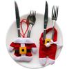 6 Set Christmas Decoration Cutlery Holder Cutlery for Christmas(2PCS/SET)