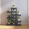 Day and Night - Day and Night Plant Stand Solid Gray Pine Wood 85x25x109.5 Cm