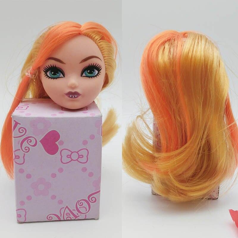Testa Per Bambola BJD In Vinile Morbido – Ideale Per Trucco E Personalizzazione Monster High