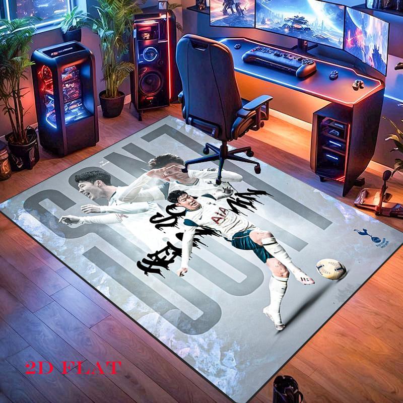 Tottenham team Carpet Rug for Living Room Bedroom Home Sofa Decoration,Kids play Nonslip Floor Mat