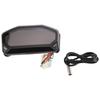 Powerful YG150-23 Motorcycle Speedometer Universal Adjustable LED LCD Digital Odometer Tachometer For 1,2,4-Cylinder Replacement