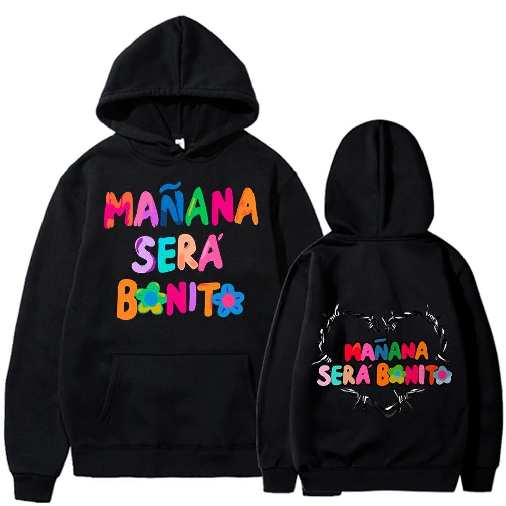 

Autumn Winter Karol G Unisexa Sera Bonito With Hearth Hoodie Trendy Retro Music Sweatshirt Unisexana Sera Bonito Cute Karol G Hoodie Unisex