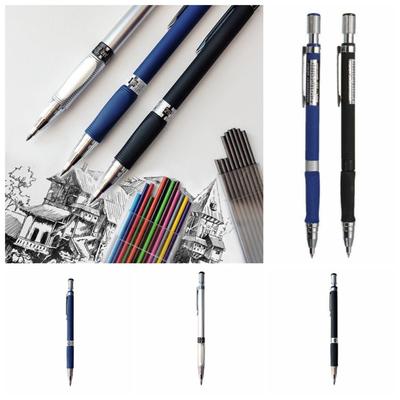 Drafting Mechanical Pencil Sketching Automatic Pencil 3 Color Propelling Pencil  Stationery