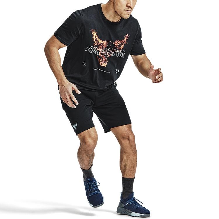 Under Armour T Shirt Men's Black Unisex 1361732-001
