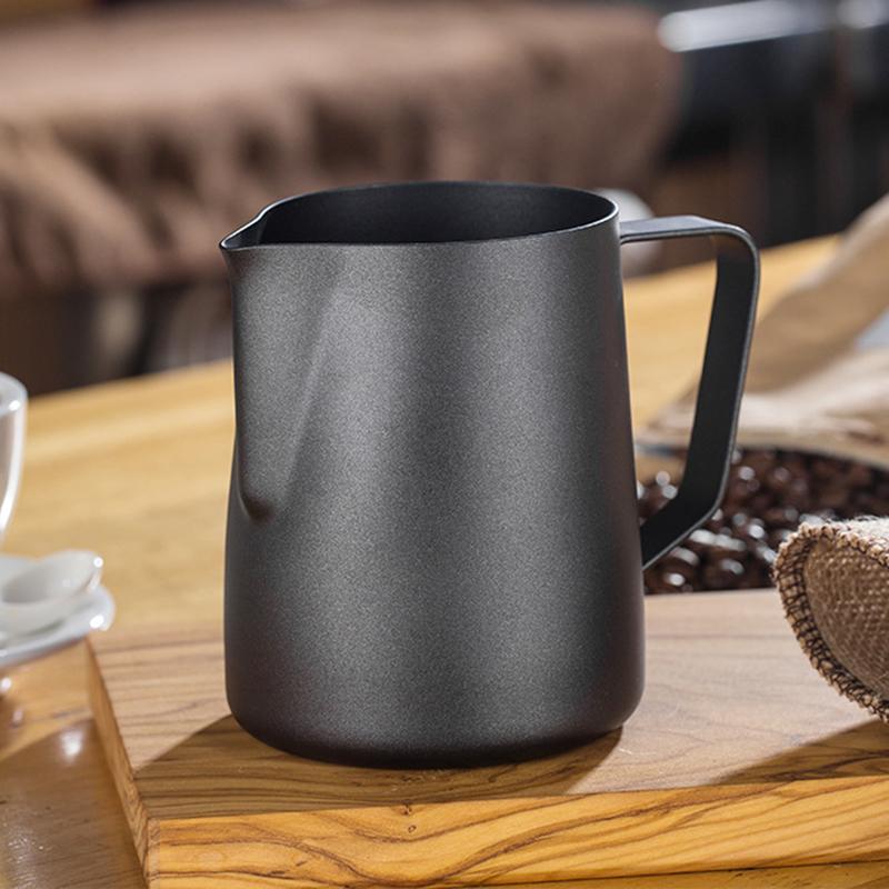 NonStick Coating Stainless Steel Milk Frothing Pitcher Espresso Coffee Barista Craft Latte Cappuccino Cream Frothing Jug Pitcher