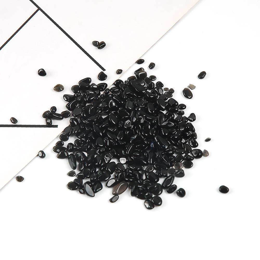 Hisenlee 500G Natural Crystal Aquarium Gravel Rocks Tumbled Crushed Stones Fountain Vase Planters Decorative Christmas New Year