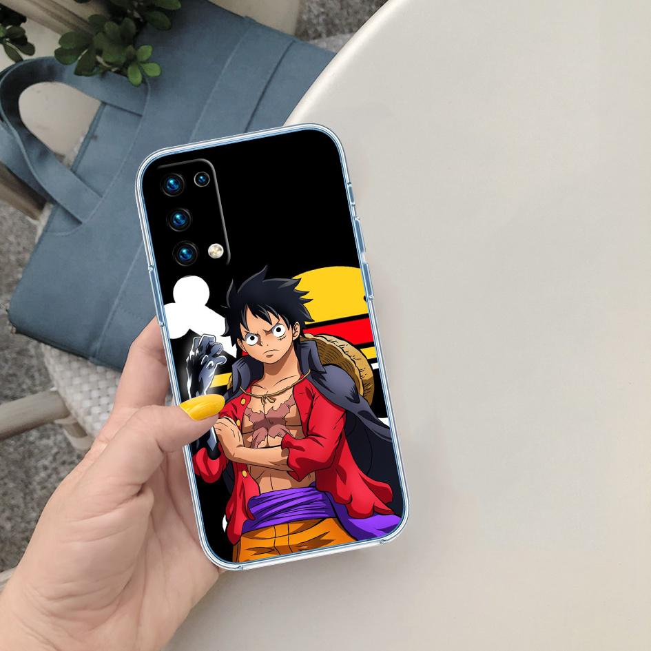 FM30 Luffy One Piece Soft Shell Transparent Phone Case for Samsung Galaxy A04 A04S A14 A23 A34 A54 M23 M33 M52 M53