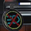 Auto LED-Bildschirm Schild Bluetooth Scrolling Nachricht App-Steuerung Mit Fernbedienung Fingerlicht Display Schild Benutzerdefinierter Text Muster Animation