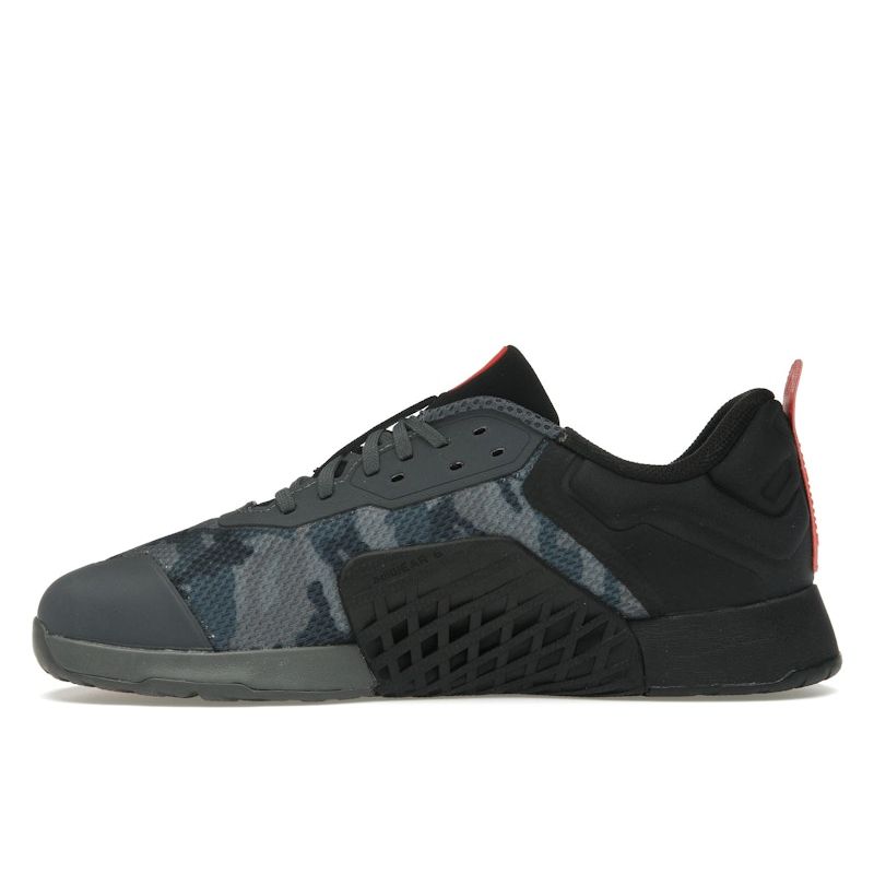 Adidas Dropset 3 GFX Grey Black Camo Unisex Sneakers Grey-Five Core-Black Bright-Red IH8293