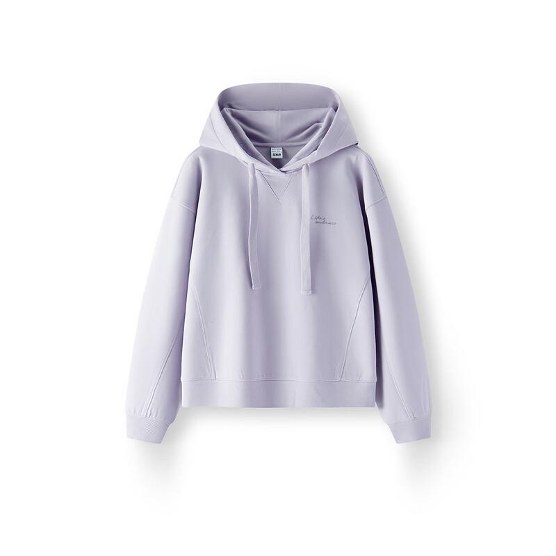 Semir Women's Senrou Embroidered Loose Fit Hooded Sweatshirt