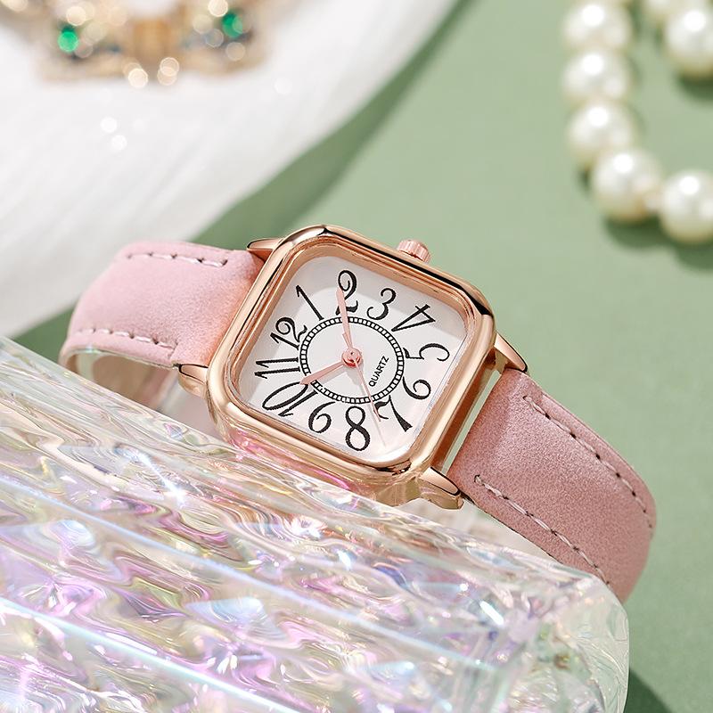 Watch for Women Fashion Rectangle Quartz Wrist Watch for Women Casual Brand Roman Dial Ladies Watches Clock