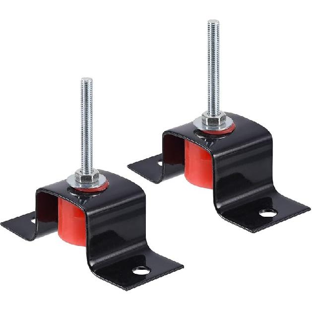 PATIKIL 110lbs Capacity Spring Vibration Isolator, 2Pack Shockproof Ceiling Damping Mount Hanger with Removable Frame Design for HVAC Air Conditioner 2