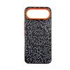 Einfache Leder Graffiti Malerei Hülle für Honor 500 Pro, Huawei Magic 8 Pro 7 RSR Magnetisches Kabelloses Laden Metall Objektivabdeckung