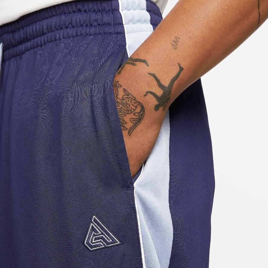 Nike Color Block Drawstring Casual Jogger Knit Pants Men bottoms Blue DQ5664-498