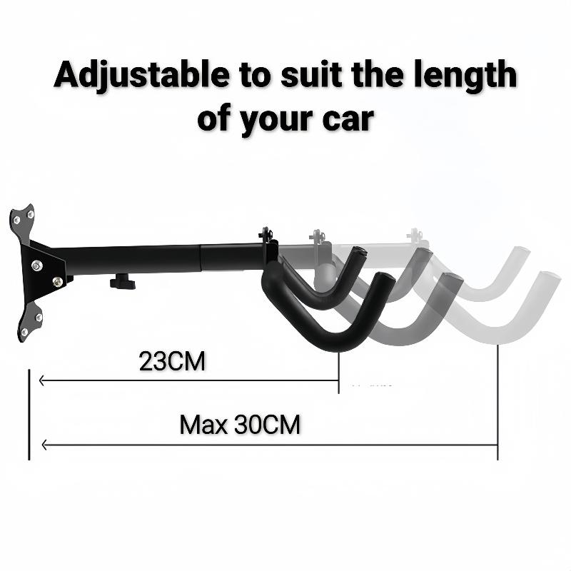 Bicycle Wall Storage Rack Anti-Scratch Heavy Duty Bike Suspension Bracket for Indoor Home Apartment Use