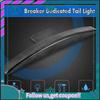 AA92-Motorcycle Rear Fender Tip LED Brake Tail Light Lamp For Breakout FXSB 2013 - Rear Fender Tip Light Black Lens