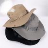Outdoor Wide Brim Garden Hiking Cap Bucket Hat Sun Hat Neck Flap Cover