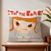 Yyoshitomoo Art Cushion Cover For Pillow Nnarass Printing Sofa Decoration Home Car Room Coffee Shop Office Nordic Simplicity