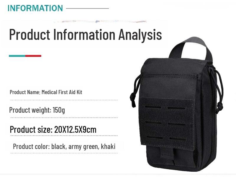 Jiacheng Tactical Quick-Release EMT First Aid Medical Bag