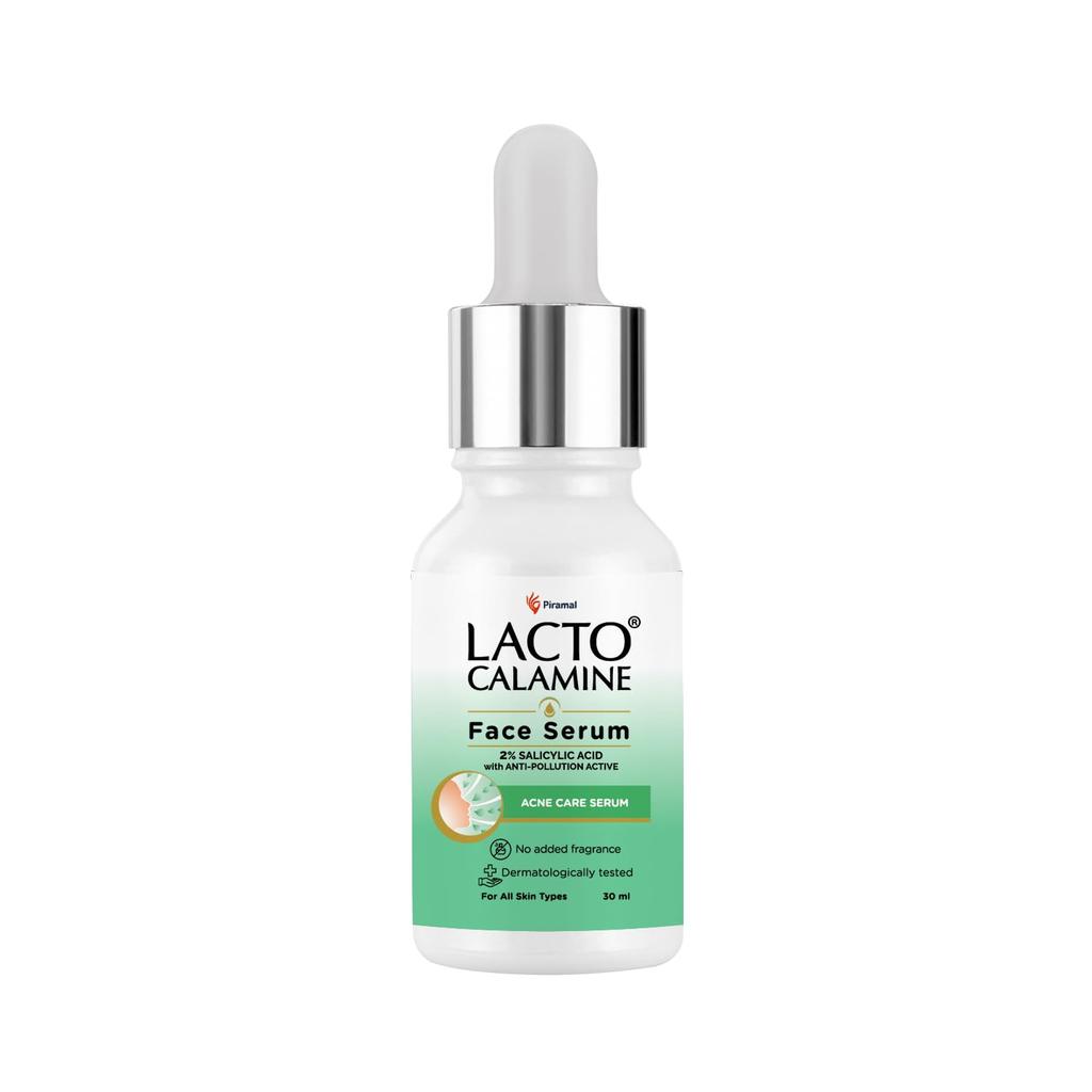 Lacto Calamine 2% Salicylic Acid Face Serum 30ml For Acne Blackheads Oil Control Pores Clear Skin