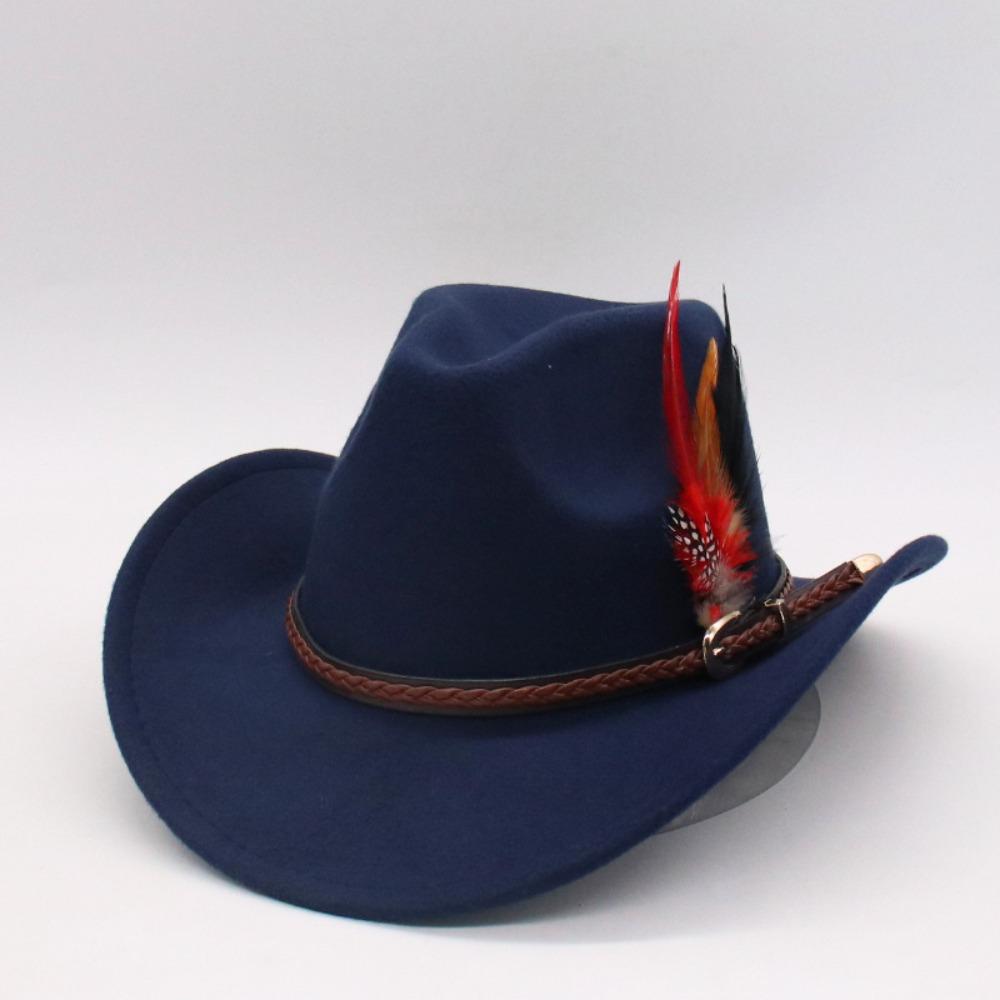 Fedora Hat Topper Hat Upturned Edge Jazz Hat Fashion Show Hats  Cowgirl Party Decorations