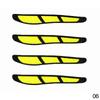 4Pcs Car Door Edges Rearview Mirror Guard Strip Protector Anti-collision waterproof Car Stickers Car Accessories Exterior