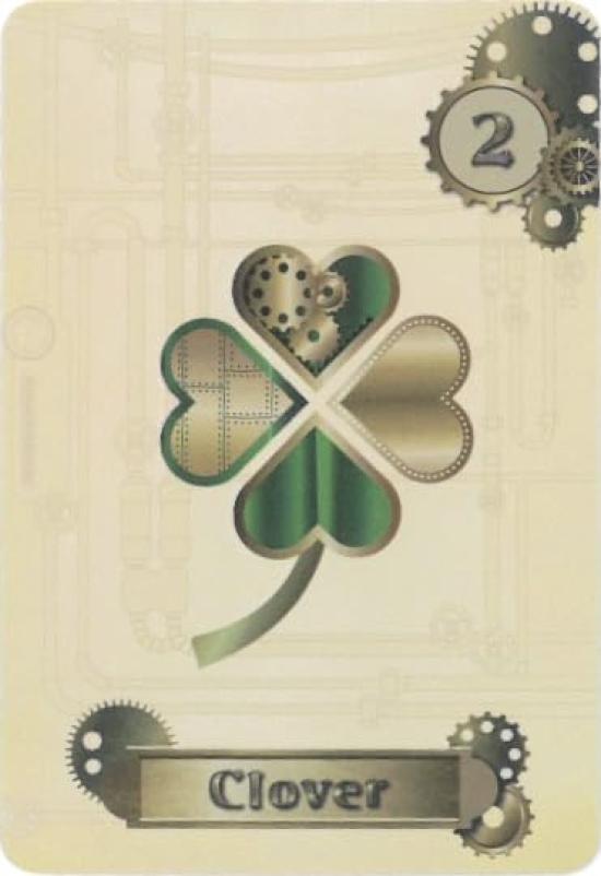 Glory Steampunk Lunorman Dragon Flower Divination 36 Kart [Autentyczne]