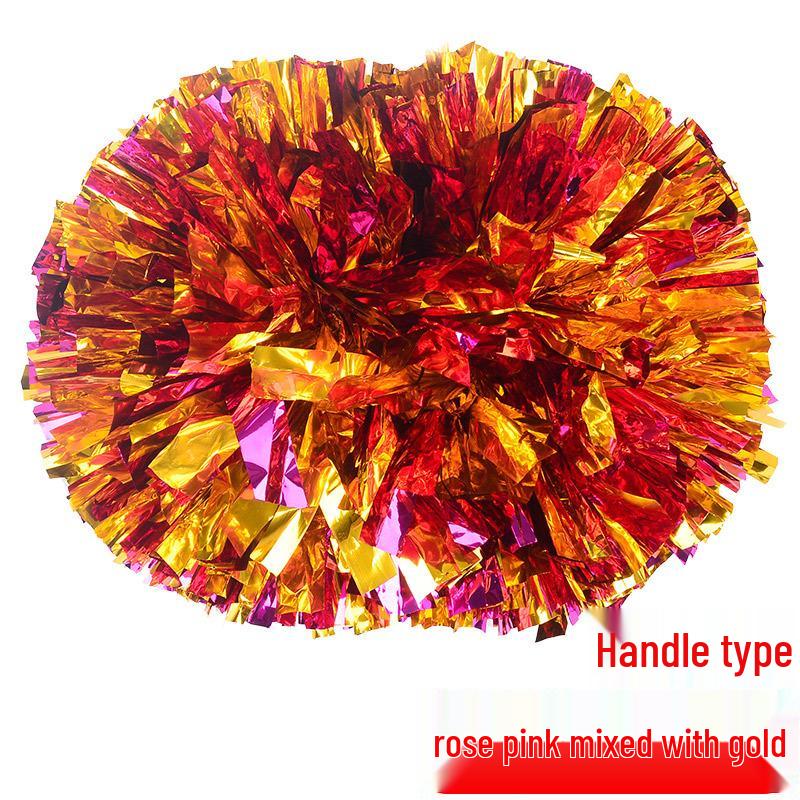 Handheld Cheerleading Pom Poms & Dance Performance Flowers