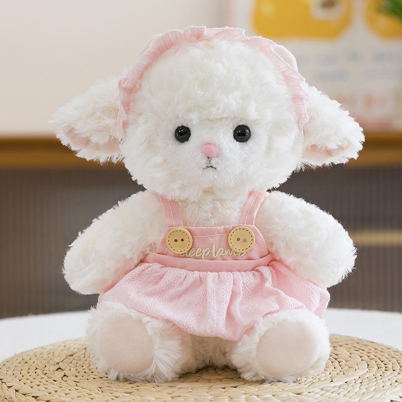 Cozy Lamb Plush Toy - Adorable Sheep Doll for Children's Day Gift