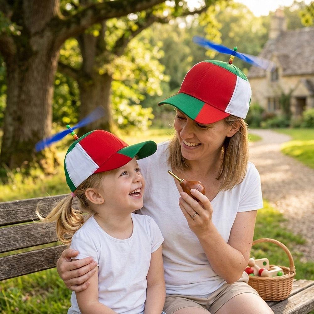 Bamboo Dragonfly Snapback Hat Rainbow Sun Cap Casual Baseball Cap  Kids Boys Girls