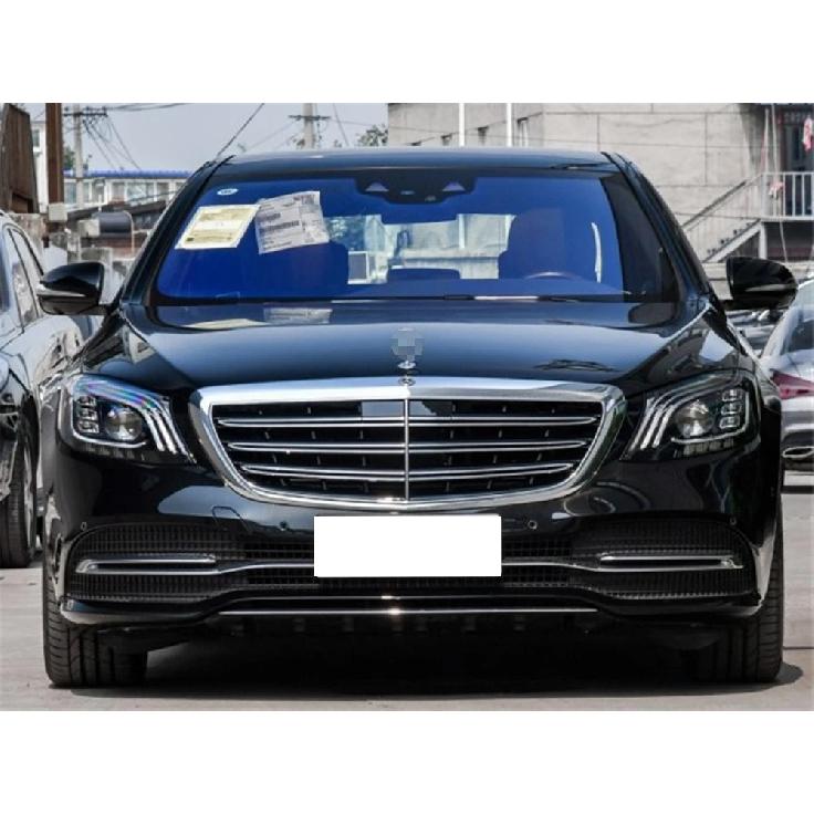 For Mercedes-Benz W222 S320 S350 S450 S500 2018 2019 Headlamp Cover Car Headlight Lens Glass Replacement Lights Auto Shell