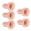 5Pcs Plasma Cutting Torch Nozzle Tip Thickened Brass Plasma Cutter Nozzle Tip for SL60 SL100