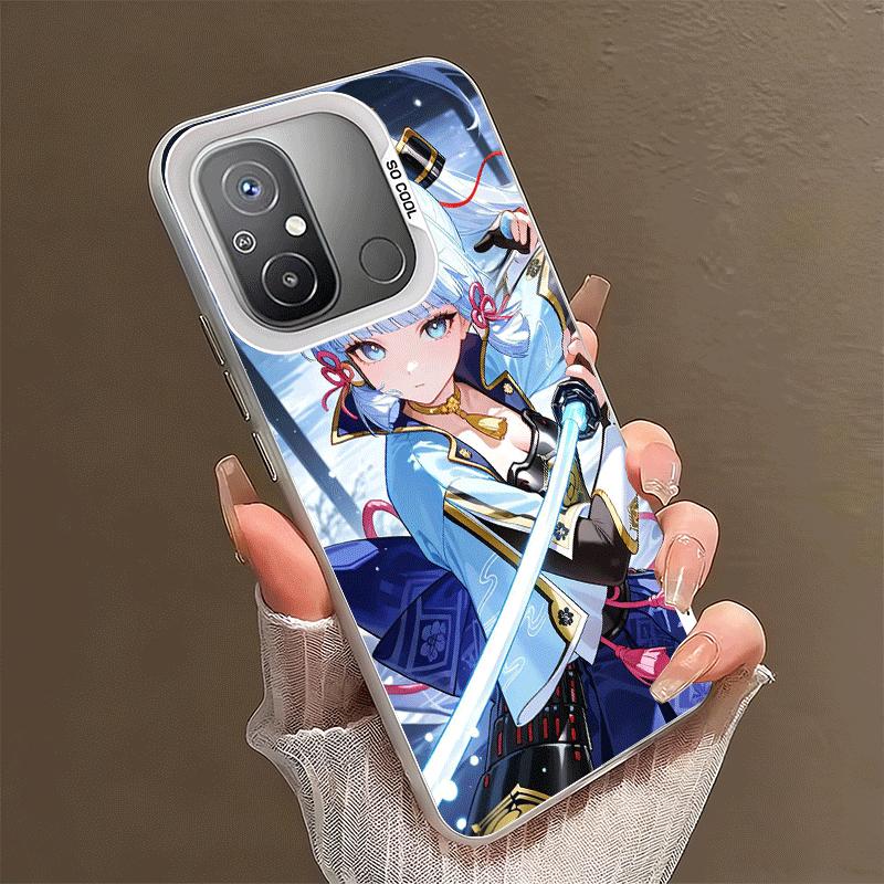 

Genshin Impact Kamisato Ayaka Shockproof Phone Case for Xiaomi Poco X7 X6 X5 X3 Pro F7 Ultra M8 Redmi 15C 15 14C 13C 12C 10C 13 Xiaomi Redmi 13C